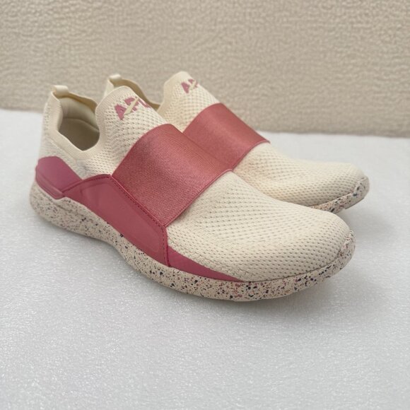 APL Techloom Bliss Sneakers Cream/Pink Size 10.5 M - Picture 1 of 10